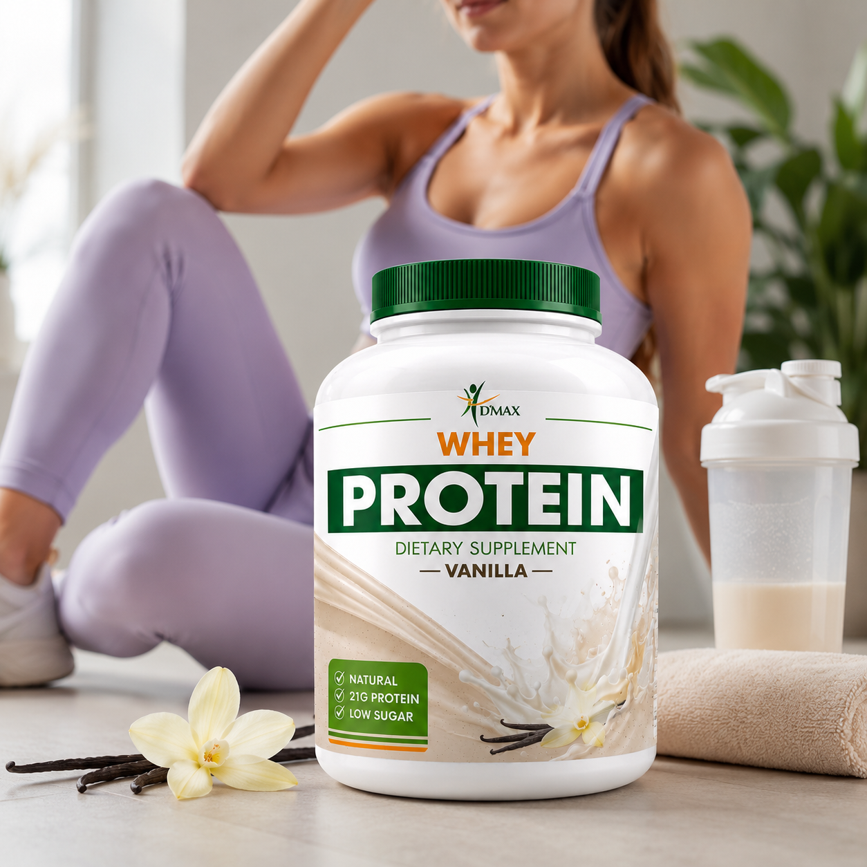 D’MAX Whey Protein — Vanilla
