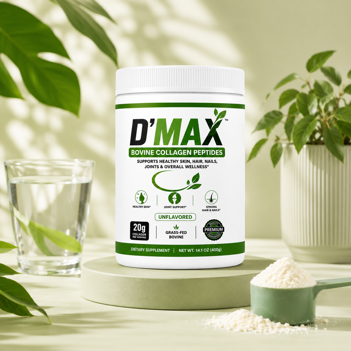 D’MAX Bovine Collagen Petides
