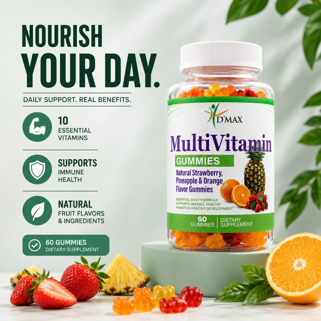 D’MAX Multivitamin Gummies