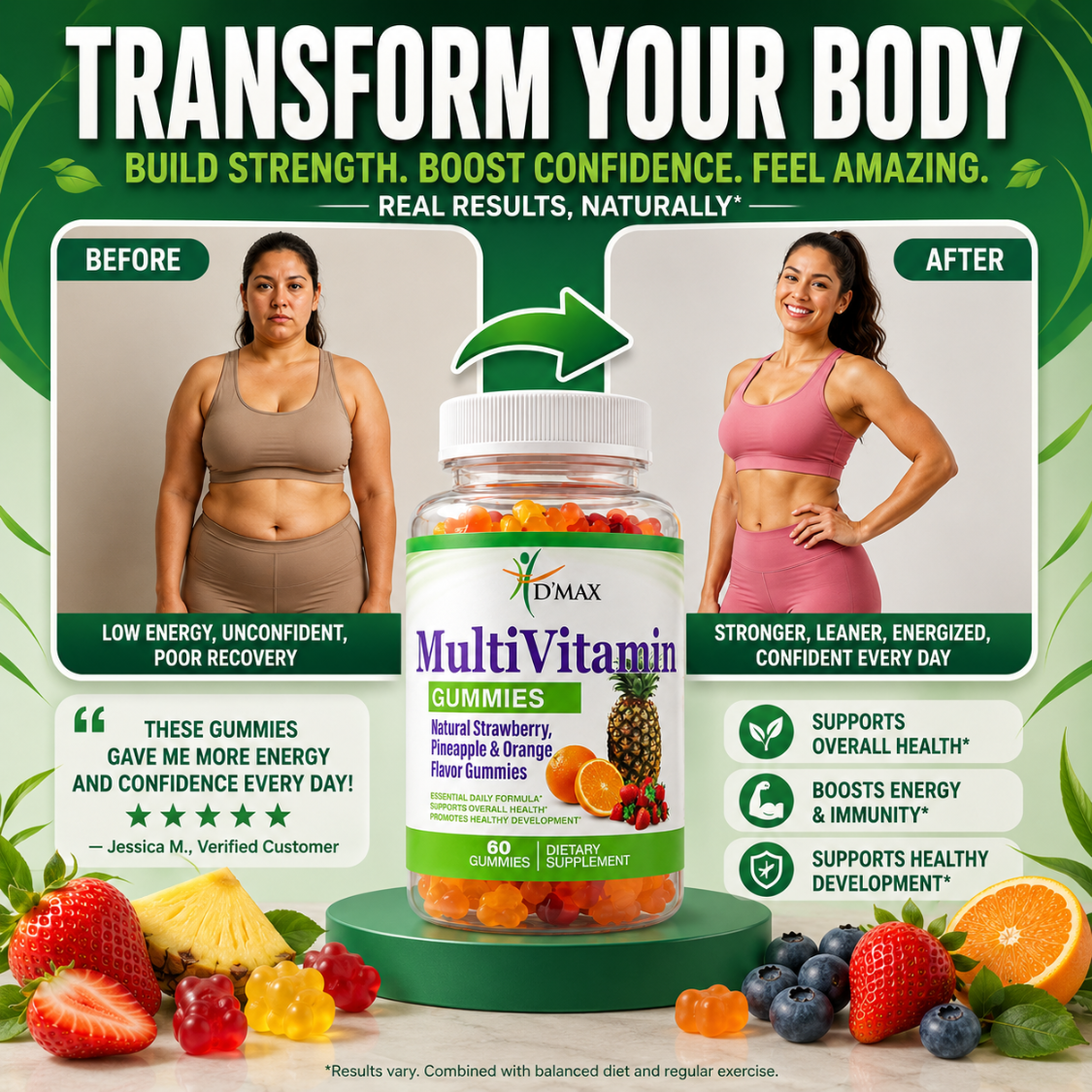 D’MAX Multivitamin Gummies