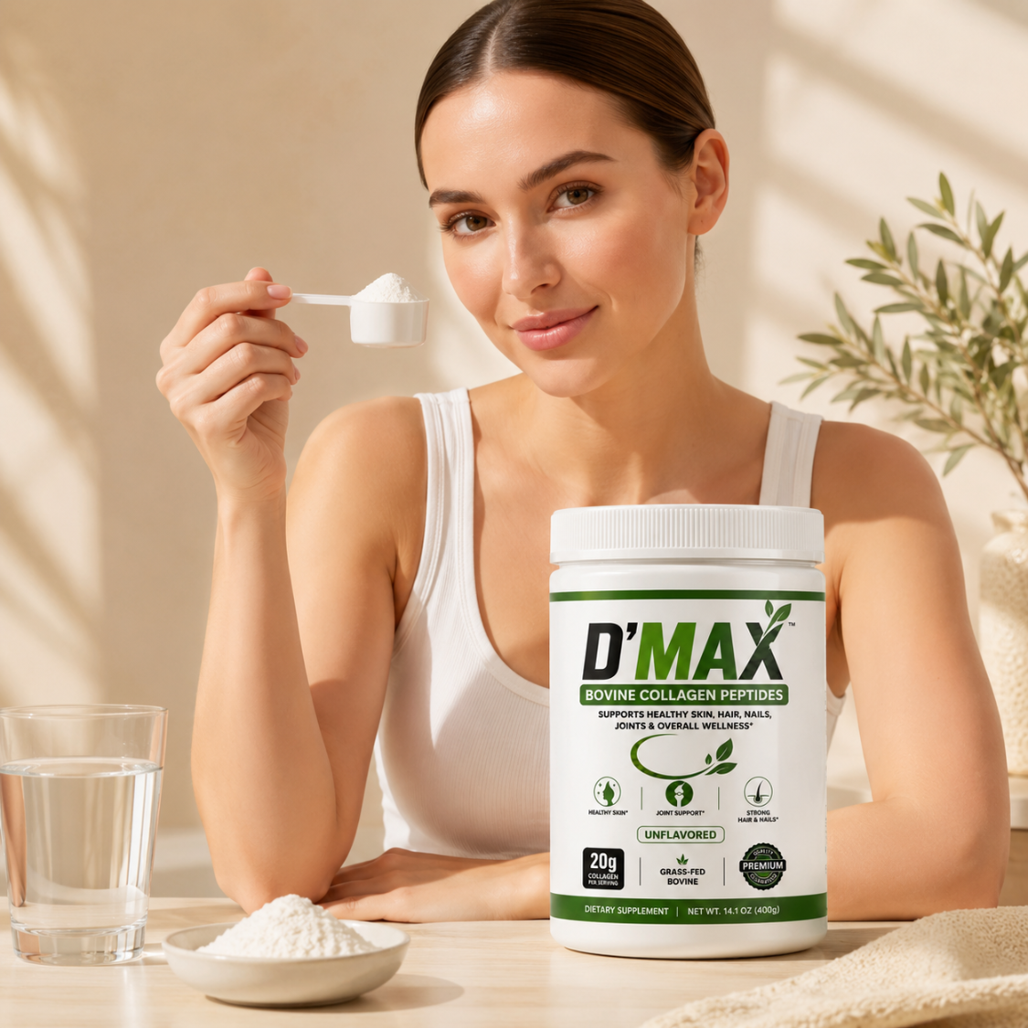 D’MAX Bovine Collagen Petides