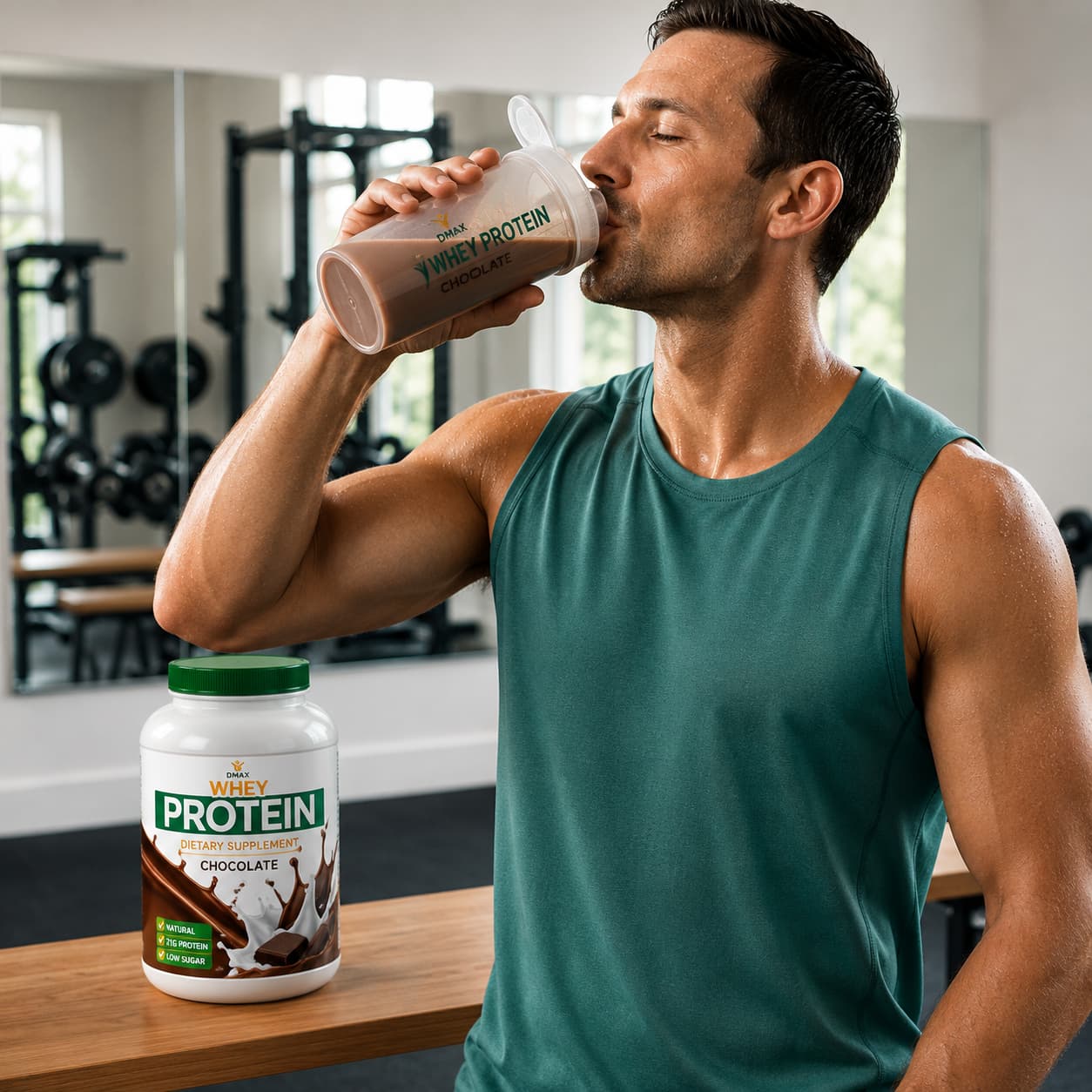 D’max Whey Protein — Chocolate